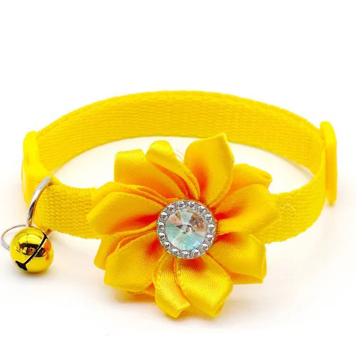 Blommig Halsband med Klocka i Olika Färger