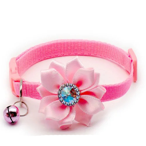 Blommig Halsband med Klocka i Olika Färger
