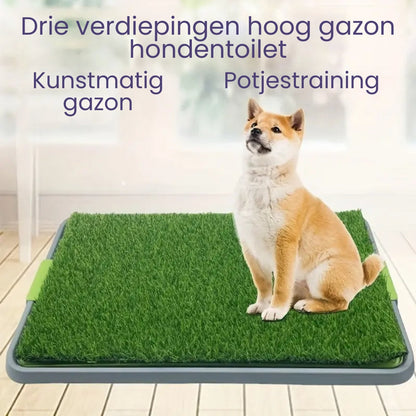 Konstgräs Toalettträning Plasmat Anti-Slip för ditt Husdjur